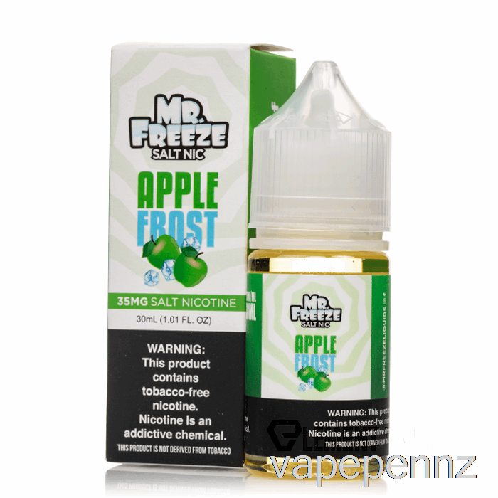 Apple Frost - Mr Freeze Salts - 30mL 35mg VAPE NZ